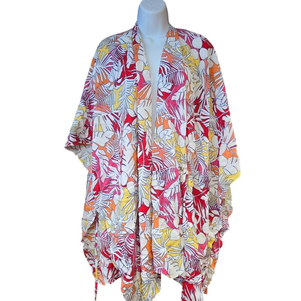 NWOT Land's End  floral swim cover AS IS, One‎ Size